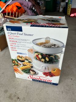 Sunbeam food steamer/rice cooker
