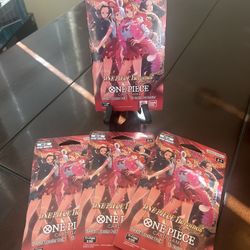 NEW SEALED 4 One piece Heroines Edition booster packs English Version 