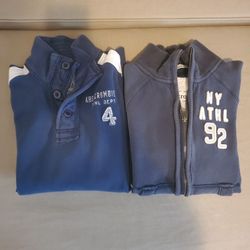 BOYS ABERCROMBIE Jackets 2pc Size S-M