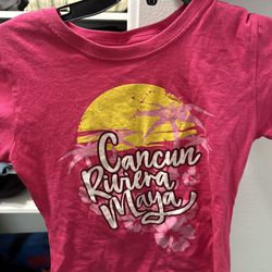 Super cute kids vacation summer shirt. Can also be worn as baby tee perfect for any hot summer day! Pinterest vibes CANCUN RIVIERA MAYA