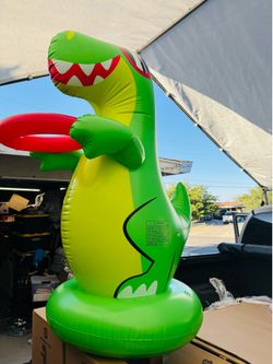 Kids inflatable play dinosaur