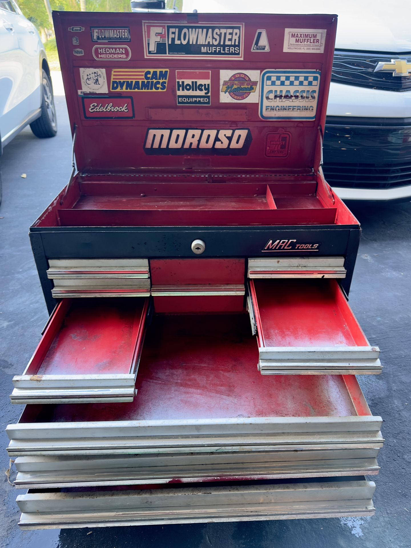 MAC Tools Rolling Toolbox – Vintage, Solid Build, Fully Functional