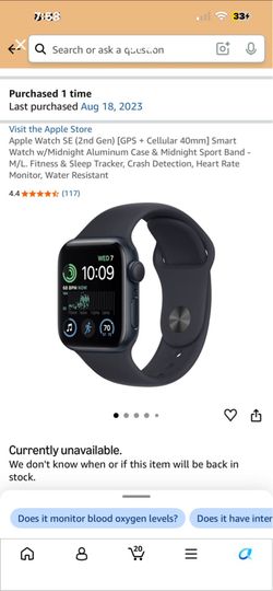 Apple Watch SE 2nd gen