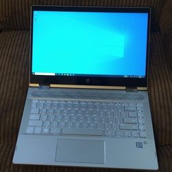 Hi Speed HP Touchscreen X360 Laptop/Tablet Intel Core i5-8250U 3.4 GHz Turbo 16 GB Ram 256 GB SSD 1080P LCD Webcam HDMI WiFi Bluetooth Windows 10 