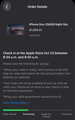iPhone Duo (Launch Day)