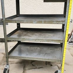 HALLOWELL Industrial Cart Adjustable 