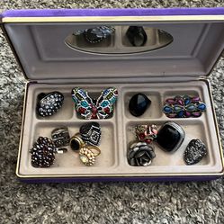 Jewelry Box With Rings 