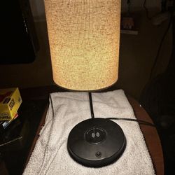 Lamp With Charging Station