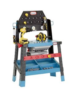 Little Tikes 2-in-1 Buildin' To Learn Motor/Wood Shop EASTER GIFT