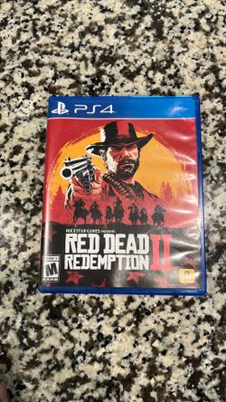 Red dead redemption 2 II ps4 video game