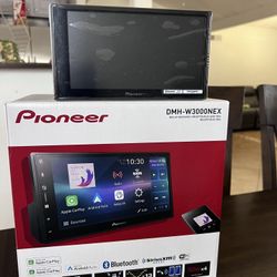 Pioneer DMH-W3000NEX 6.8" Display with LED Backlight  Wireless - Apple CarPlay, Android Auto Amazon Alexa* and Built-in Bluetooth