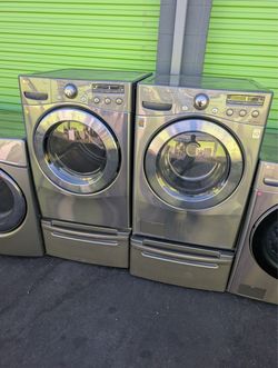 LG Front Load Washer and Dryer Set