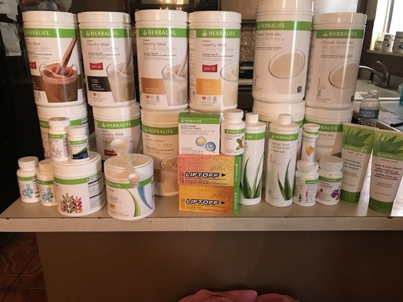 Herbalife productos nutritivos