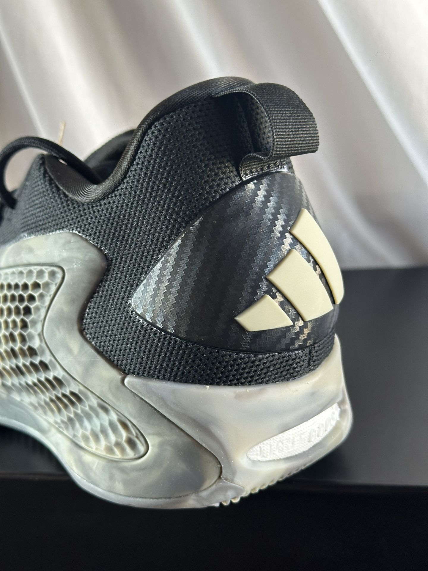 Adidas Anthony Edwards AE1 Low Mx Grey Mens Size 10.5  & Accessories