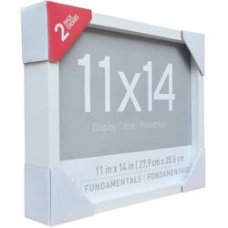 White Shadow Boxes - 2 Pack 11x14