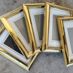 Gold Frames 4 X 6" (5 ea)