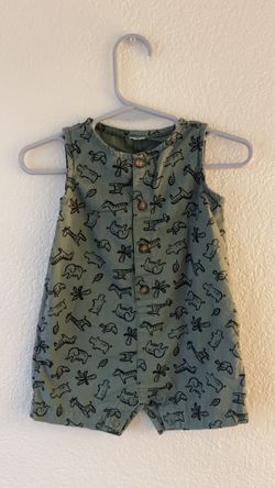 Infant Boys Dinosaur Romper