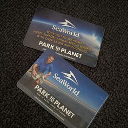 Two SeaWorld Orlando Tickets 