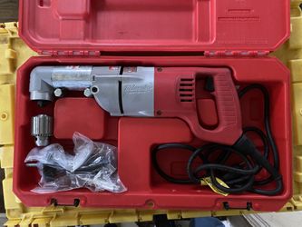 Milwaukee 7 Amp Corded 1/2 Right Angle Drill Kit