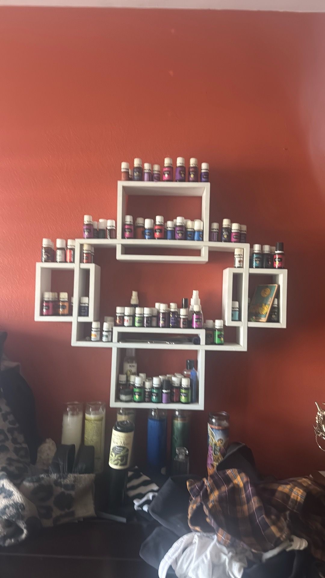 Large lot of essential oils