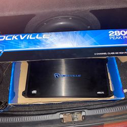 Rockville 2800 Watt Amp $120