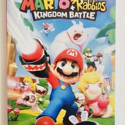MARIO + RABBIDS KINGDOM BATTLE NINTENDO SWITCH Game Complete Used 