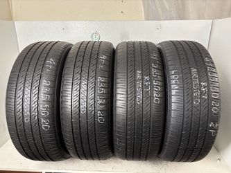Set 4 Tires 235 50 20 Bridgestone Alenza As Run Flat