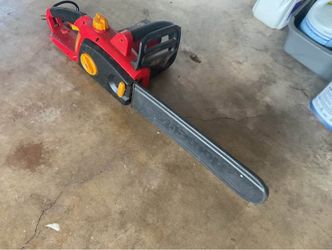 Homelite corded electric chainsaw  14-inch  -  $50
