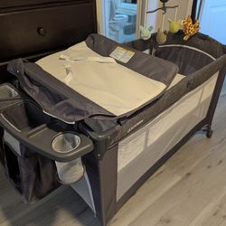 Play Pen Changing Table And Bed