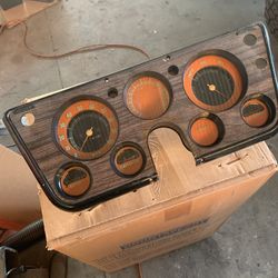 Chevy c10 blazer pickup cluster