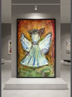 Angel-original art piece