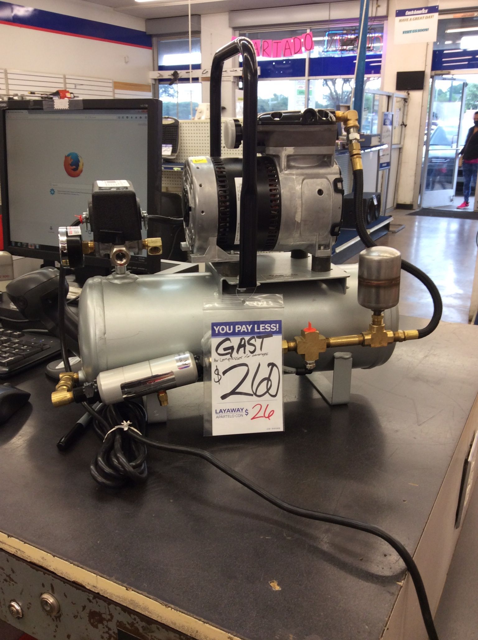 Gast Air Compressor For Beverages