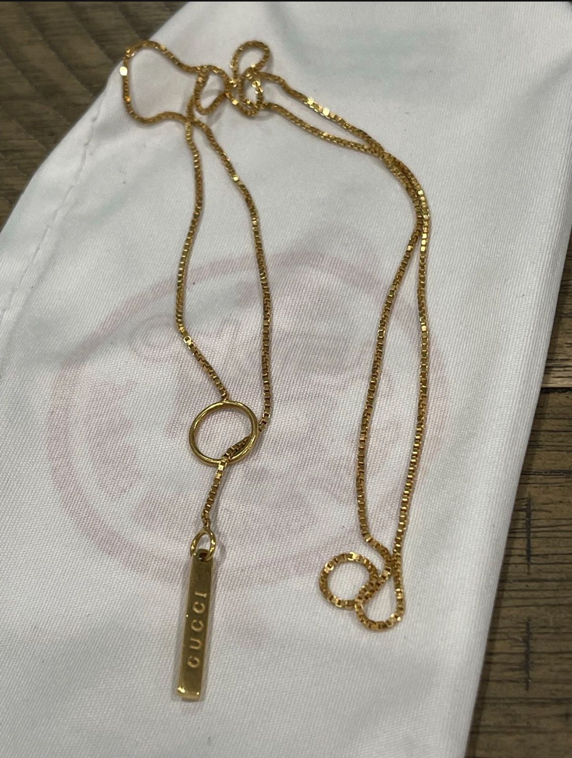 Gucci Gold Chain 21 Inches Long