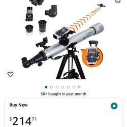 Celestron – StarSense Explorer LT 80AZ Smartphone App-Enabled Telescope
