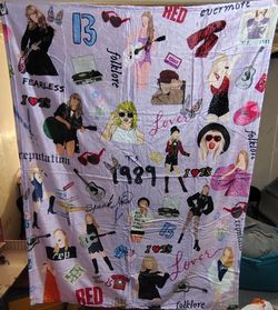 NEW Taylor Swift Throw Blanket