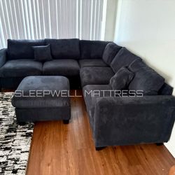 New Black sofa 