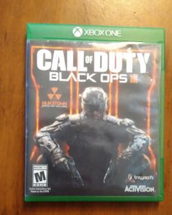 COD BO3 CALL OF DUTY BLACK OPS 3 FOR XBOX