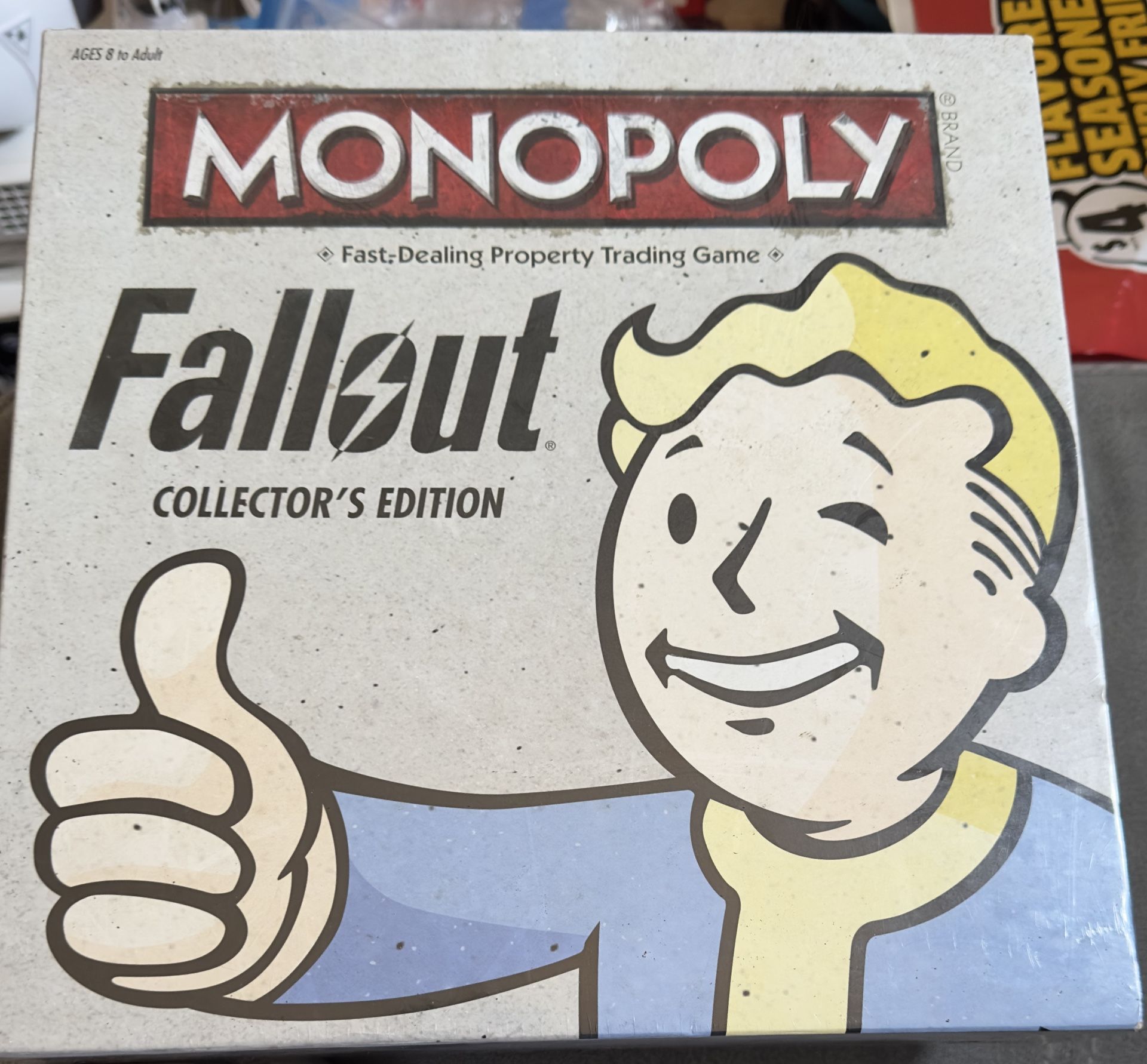 Fallout Sealed Monopoly Board Game & Super Natural Board Game.