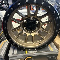 Full Set Of Falcon Off-Road T7 17x9 Wheels – Matte Bronze Finish (6x139.7)