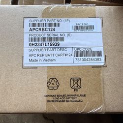 Replacement UPS Battery Cartridge for APC (APCRBC124)