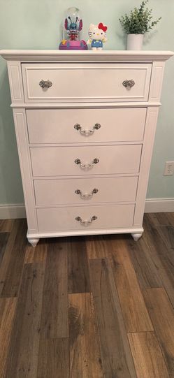 White dresser