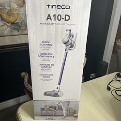 Tineco A10-D Lightweight Cordless Stick Vacuum Cleaner for Hardwood Floors & Low-Pile Rugs $100 BRAND NEW PRICE. FIRM 