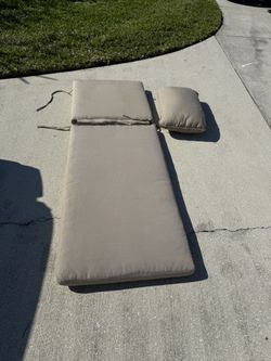 Chaise Lounge Outdoor Patio Chair Cushion