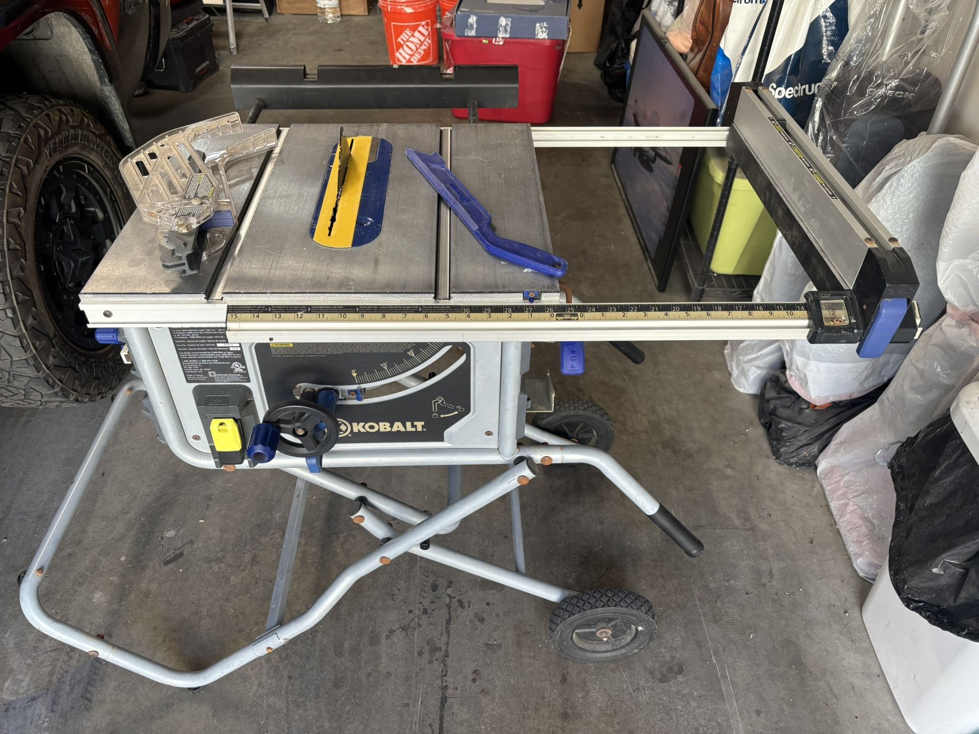 Kobalt Table Saw With Stand