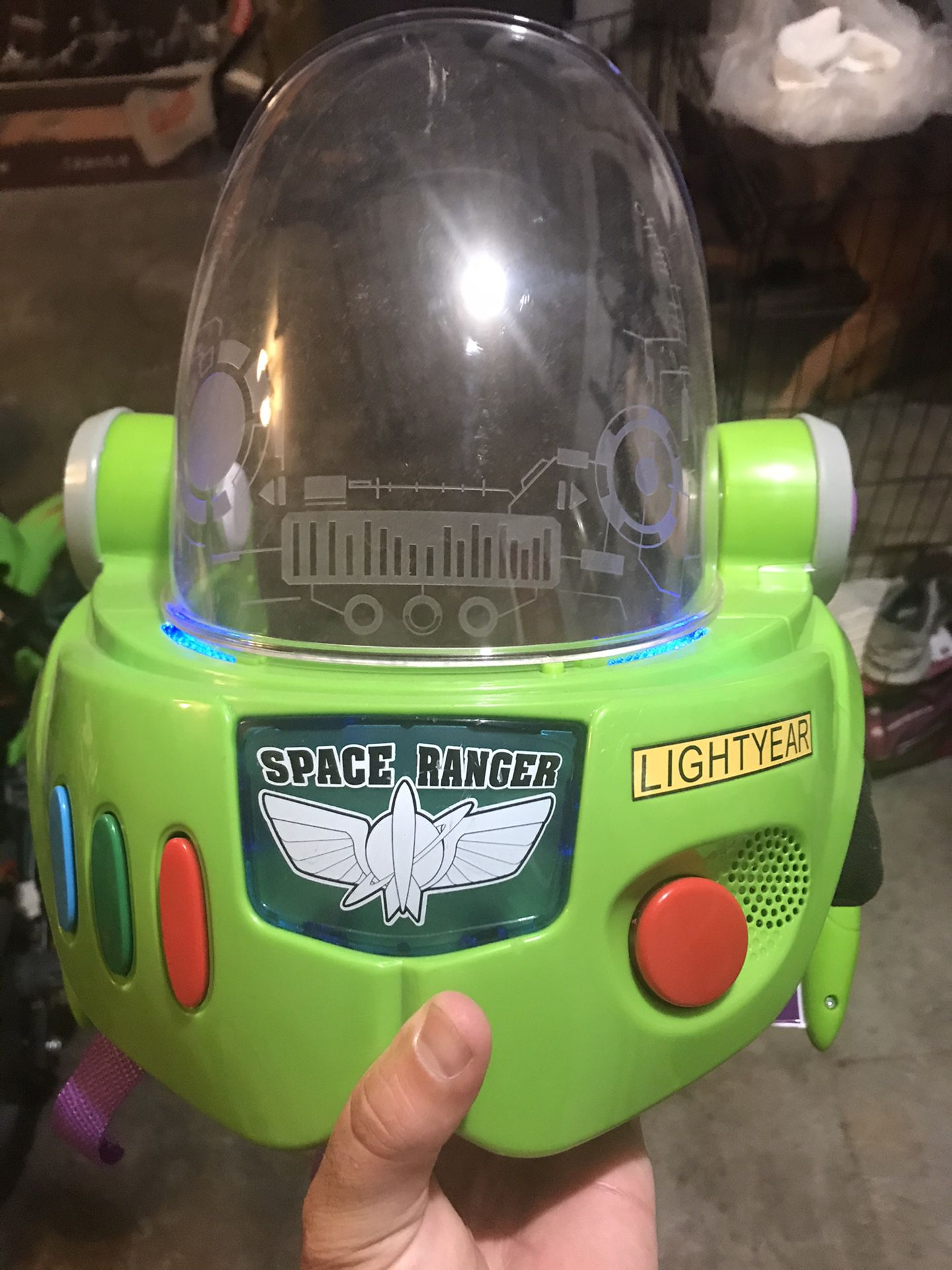 Buzz light year helmet
