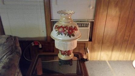 Vintage Hurricane Lamp