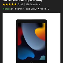 iPad Brand New Never Used 