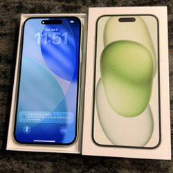 I Phone 15 Plus (Green) - Like New