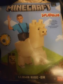 Minecraft Llama Inflatable Costume