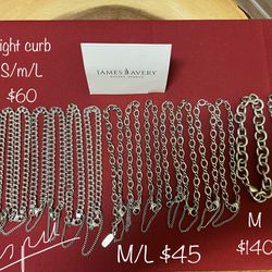 James Avery Bracelets Price And Size In The Picture
